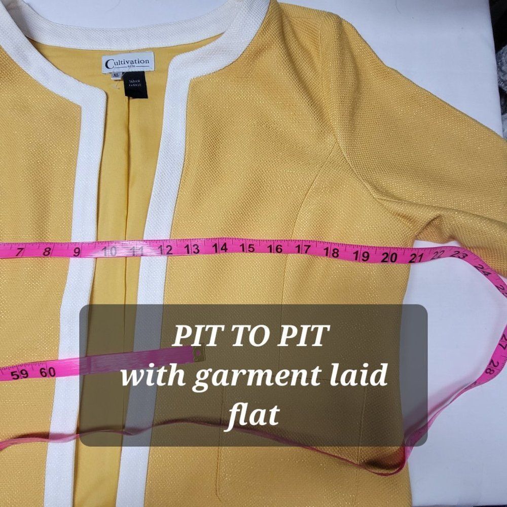 Yellow Short Jacket Blazer - Picture 5 of 9